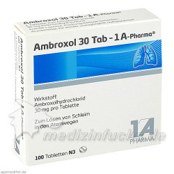 Ambroxol 30 Tab-1A Pharma, 100 ST – PZN 3201957