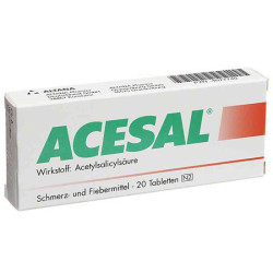 Acesal 500mg (20 stk) – PZN 4077749