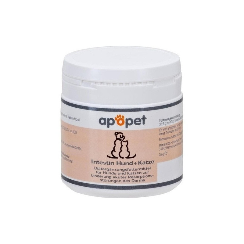 ApoPet Intestin Hund + Katze, 75 G – PZN 5382489