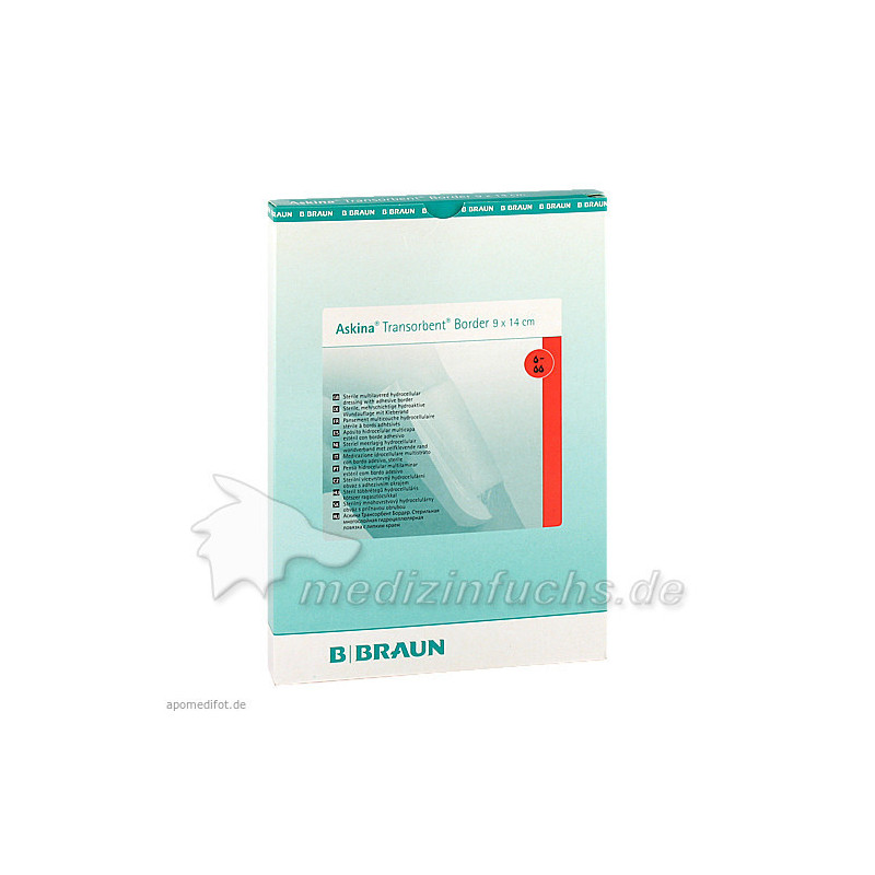 Askina Transorbent Border 9x14cm, 5 ST – PZN 45818