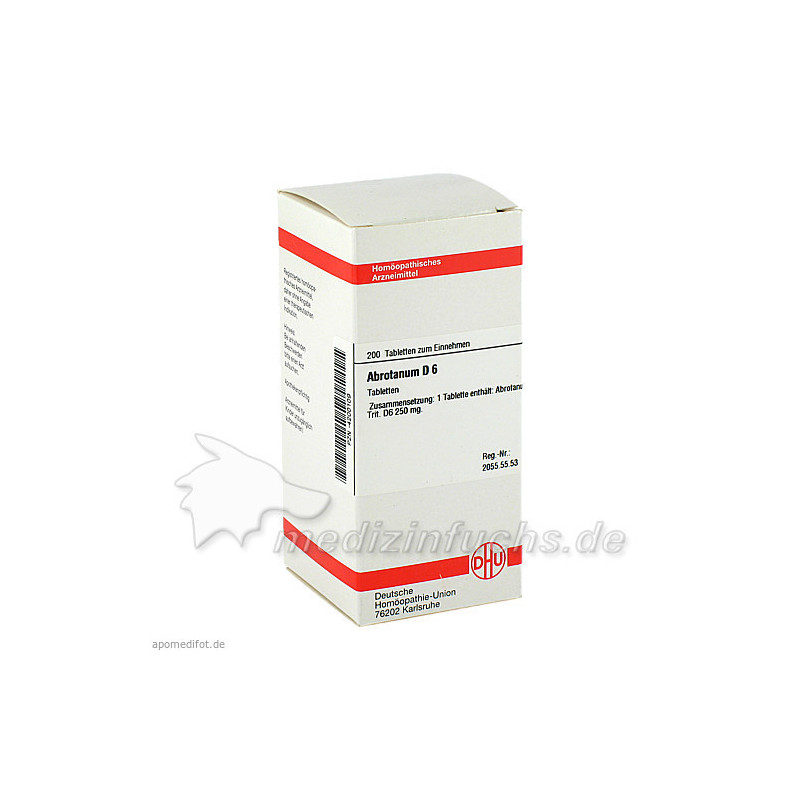 ABROTANUM D 6, 200 ST – PZN 4200109