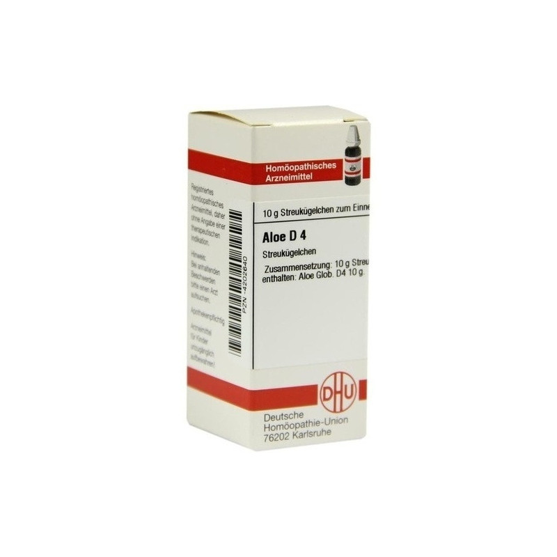 ALOE D 4, 10 G – PZN 4202640