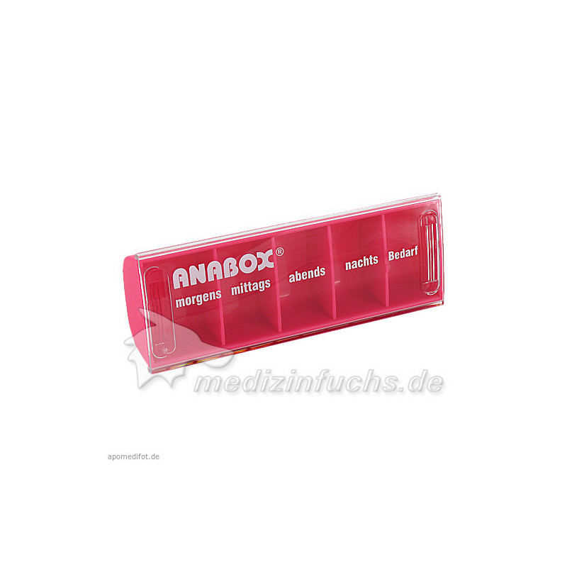 ANABOX-Tagesbox farbig-sortiert, 1 ST – PZN 3233609