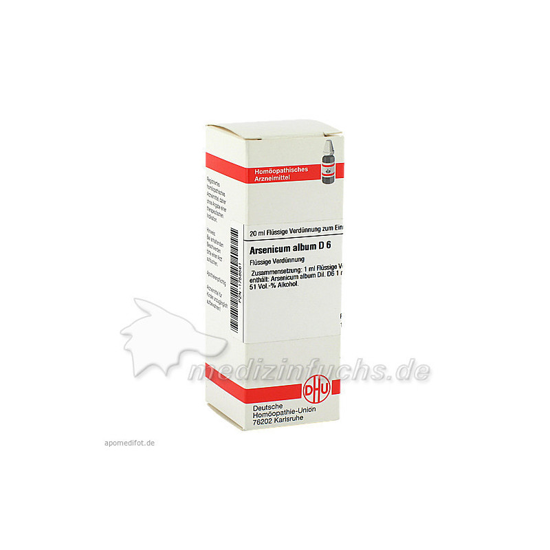 ARSENICUM ALB D 6, 20 ML – PZN 1758561