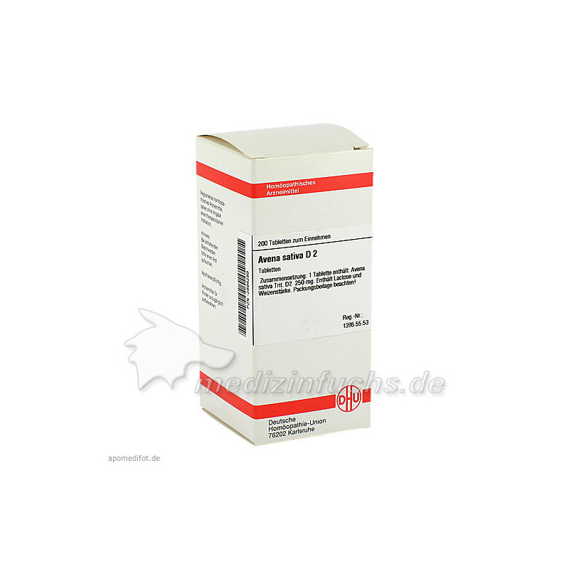AVENA SATIVA D 2, 200 ST – PZN 2894289