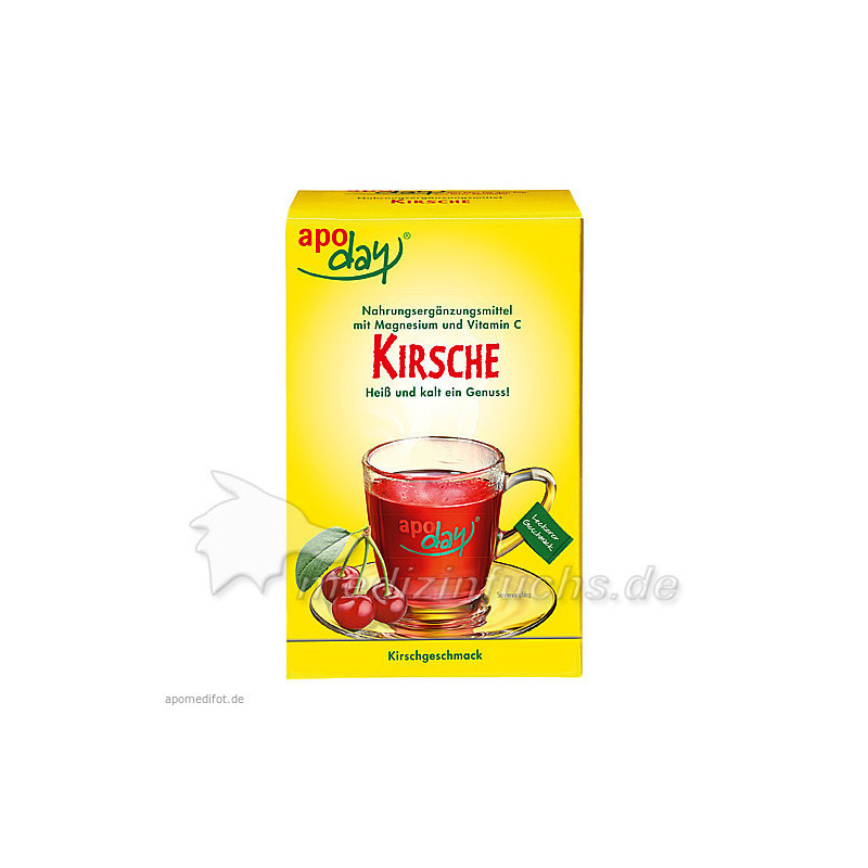 apoday Kirsch Magnesium u. Vitamin C, 10X10 G – PZN 4833211