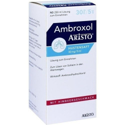 Ambroxol Aristo Hustensaft 30 mg/5 ml Lsg. z. E., 250 ML – PZN 11112216