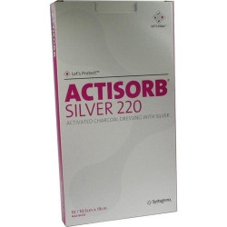 ACTISORB 220 Silver 19.0x10.5cm steril, 10 ST – PZN 1098780