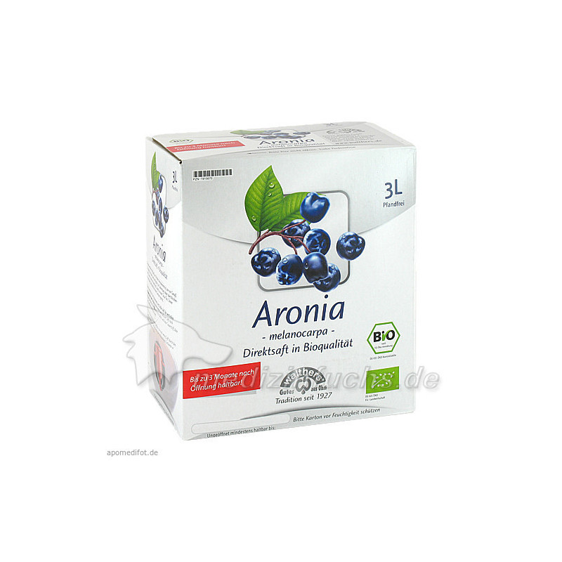 Aroniasaft, 3 L – PZN 1915670