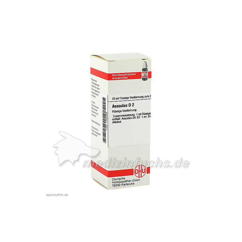 AESCULUS D 2, 20 ML – PZN 1755309