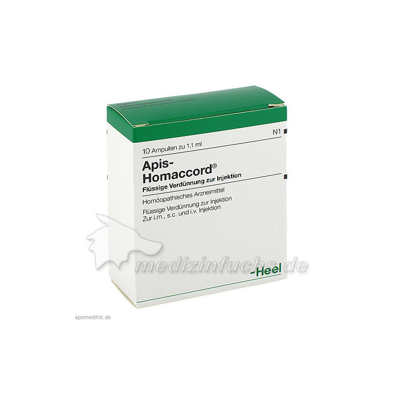 APIS HOMACCORD, 10 ST – PZN 59476