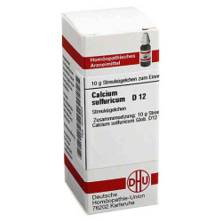 Calcium Sulfuricum D 12 Globuli (10 g) – PZN 4209820