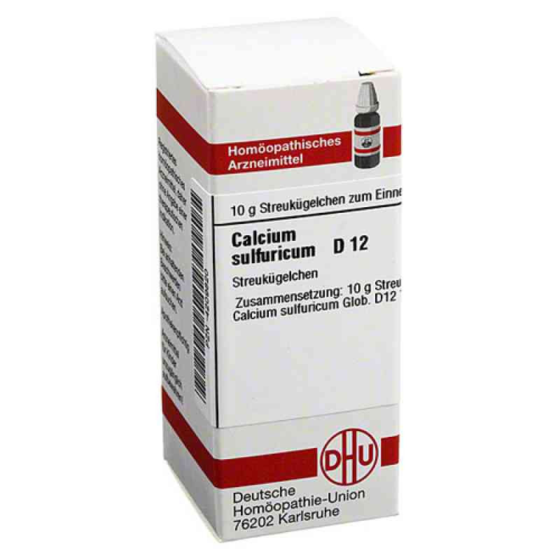 Calcium Sulfuricum D 12 Globuli (10 g) – PZN 4209820