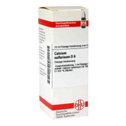Calcium Sulfuricum D 6 Dilution (20 ml) – PZN 2609461