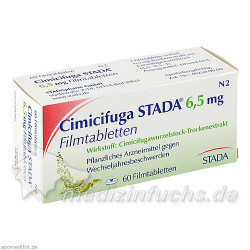 Cimicifuga STADA 6.5mg Filmtabletten, 60 ST – PZN 8865395