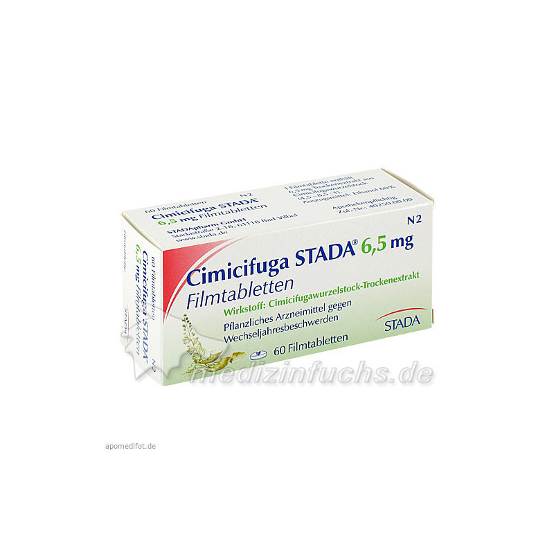 Cimicifuga STADA 6.5mg Filmtabletten, 60 ST – PZN 8865395