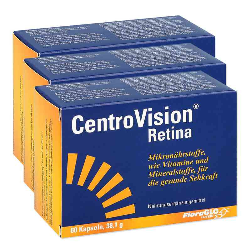 Centrovision Retina Kapseln (3X60 stk) – PZN 8100240