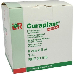 CURAPLAST WUNDSCHNELLVERBAND SENSITIV 8CMX5M, 1 ST – PZN 7366810
