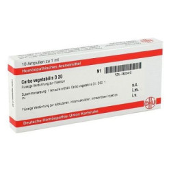 Carbo Vegetabilis D 30 Ampullen (10X1 ml) – PZN 2823415