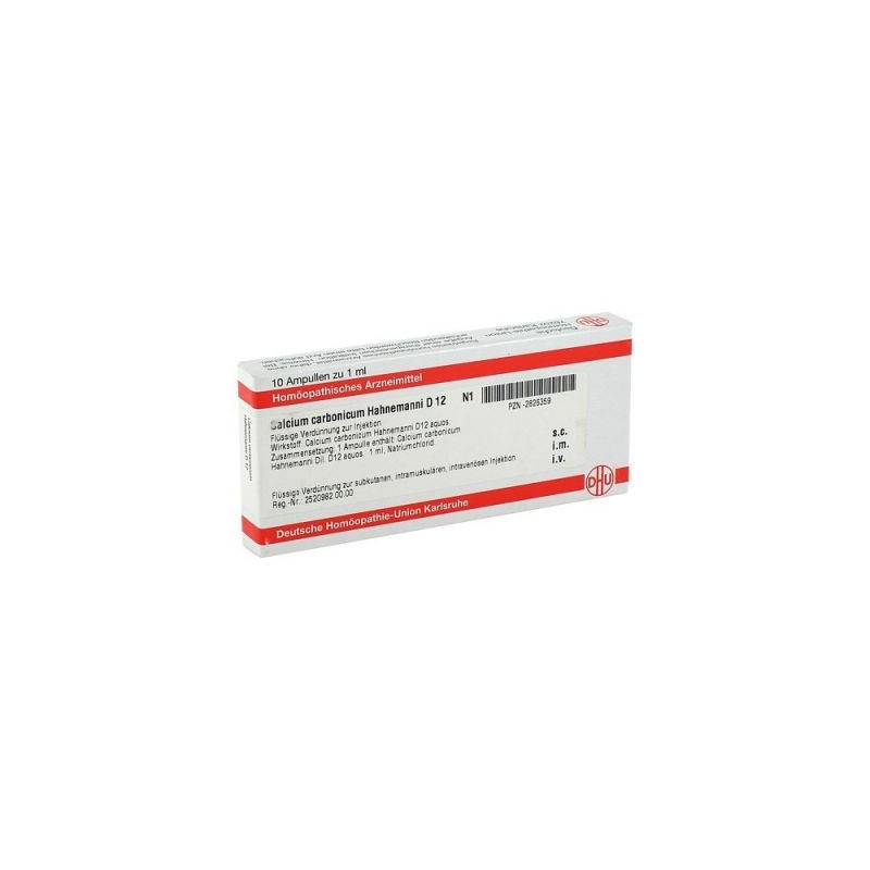 Calcium Carbonicum D 12 Ampullen Hahnemanni (10X1 ml) – PZN 2826359