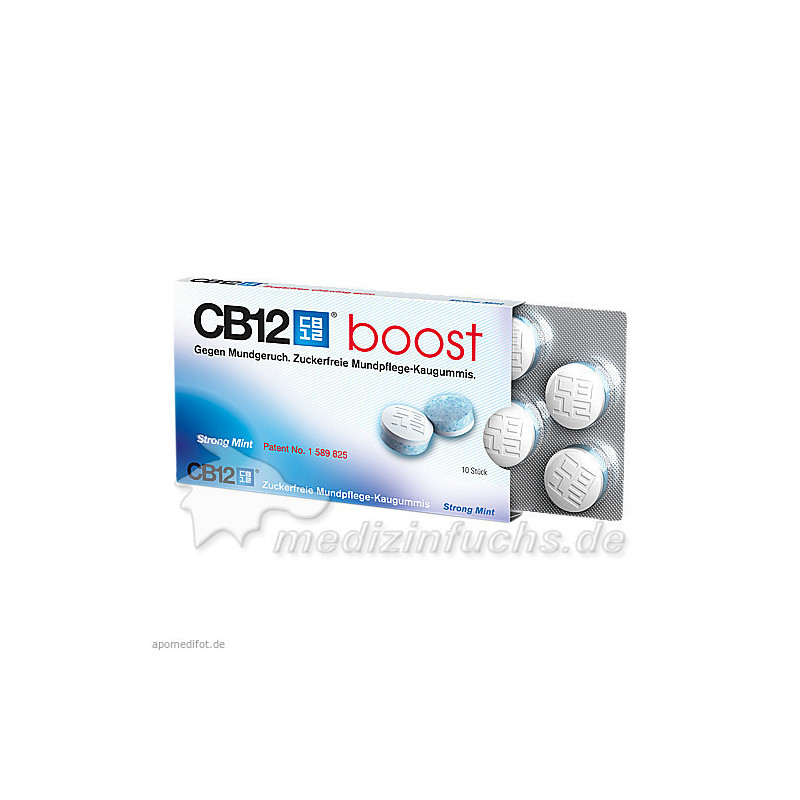 CB12 Boost Kaugummi, 10 ST – PZN 3725873