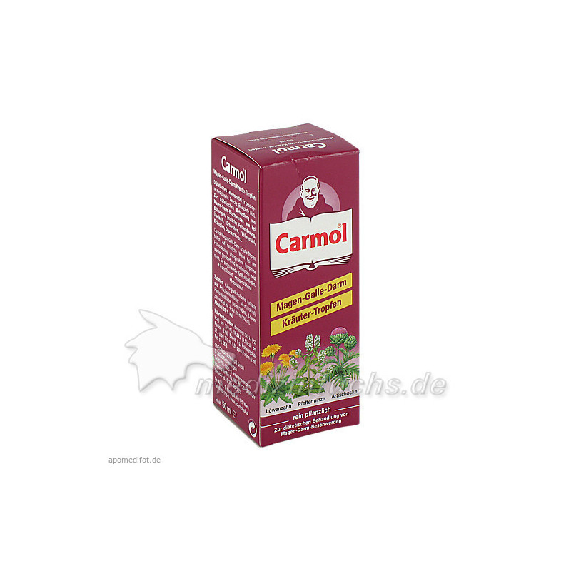 Carmol Magen-Galle-Darm Kräuter-Tropfen, 50 ML – PZN 7192304