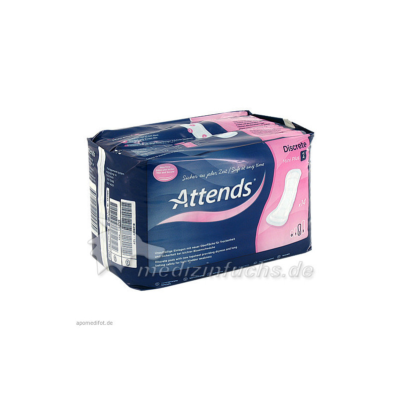 Attends discrete 2 Mini Plus, 14 ST – PZN 7182725