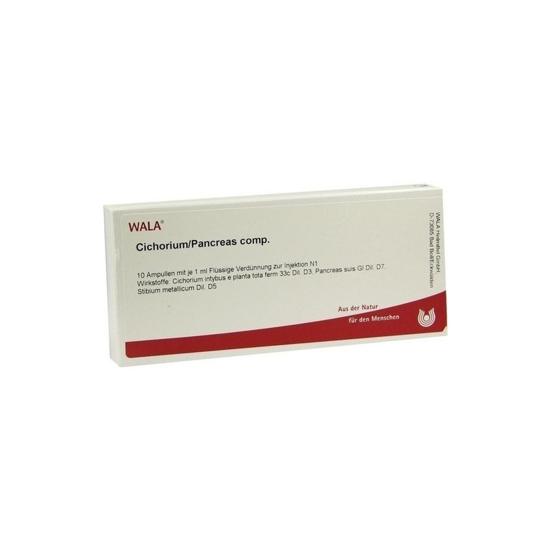 CICHORIUM/PANCREAS COMP, 10X1 ML – PZN 1751240