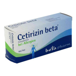 Cetirizin beta (50 stk) – PZN 2156887