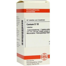Conium D 10 Tabletten (80 stk) – PZN 2628984