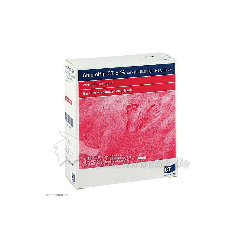 AMOROLFIN-CT 5% wirkstoffhaltiger Nagellack, 3 ML – PZN 9100967