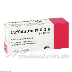COFFEINUM N 0.2G, 50 ST – PZN 4584676