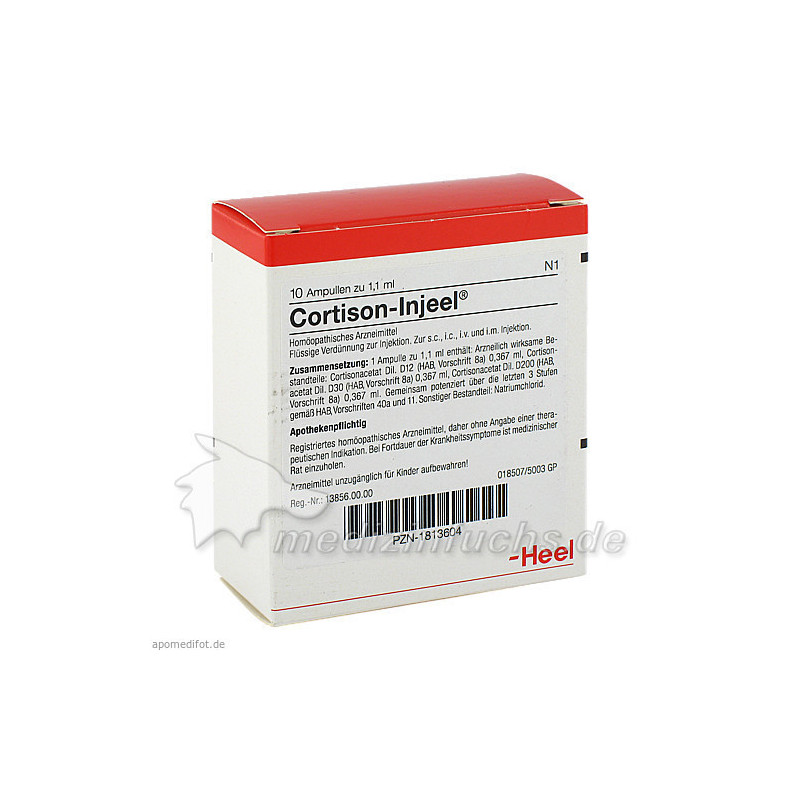CORTISON INJ HOM ALL, 10 ST – PZN 1813604