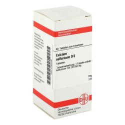 Calcium Sulfuricum D 6 Tabletten (80 stk) – PZN 2125438