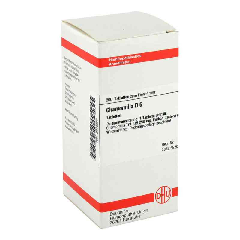 Chamomilla D 6 Tabletten (200 stk) – PZN 2813977