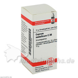 CUPRUM MET C30, 10 G – PZN 2897690