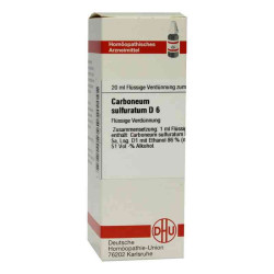 Carboneum Sulfurat. D 6 Dilution (20 ml) – PZN 4210792