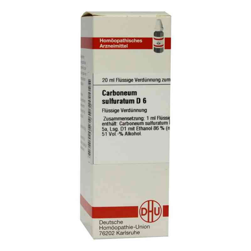 Carboneum Sulfurat. D 6 Dilution (20 ml) – PZN 4210792