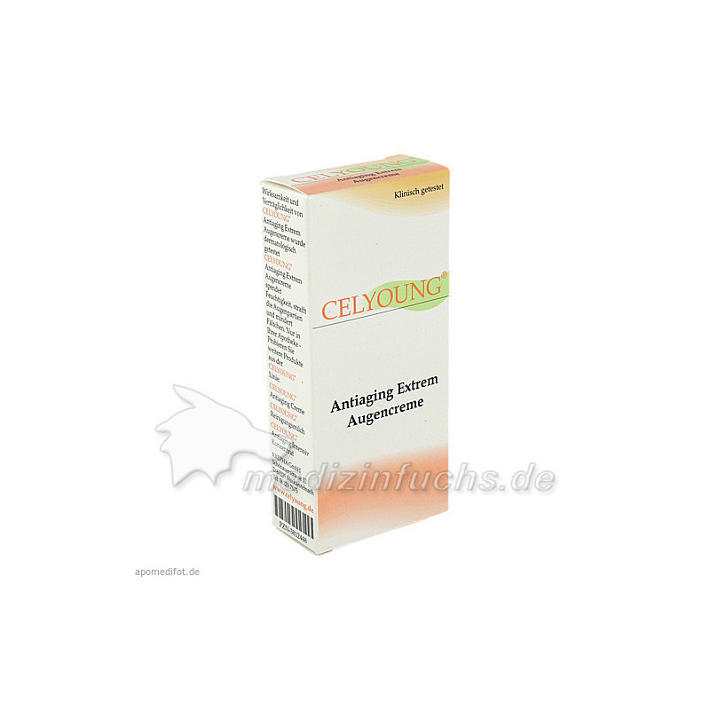 CELYOUNG Antiaging Extrem Augencreme, 15 ML – PZN 3812448