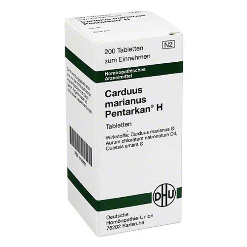 Carduus Marianus Pentarkan H Tabletten (200 stk) – PZN 180901