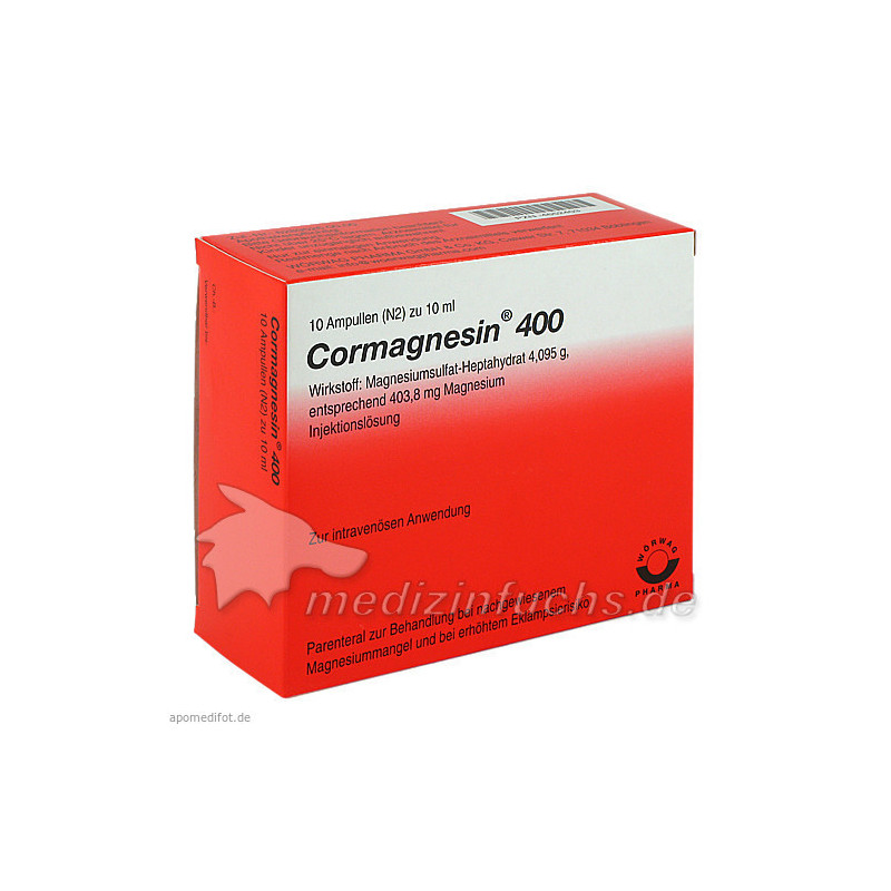 CORMAGNESIN 400, 10X10 ML – PZN 4652403