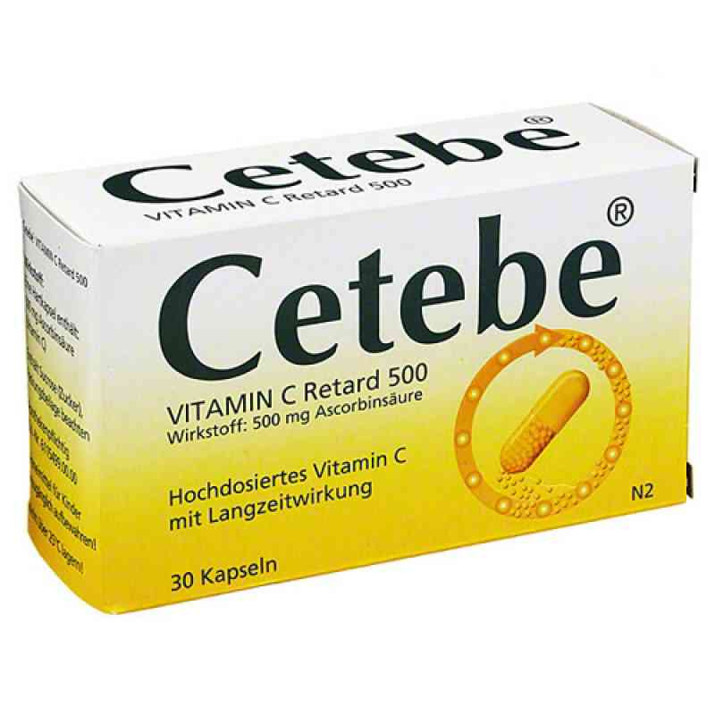 Cetebe Vitamin C Retardkapseln 500 mg (30 stk) – PZN 3884264