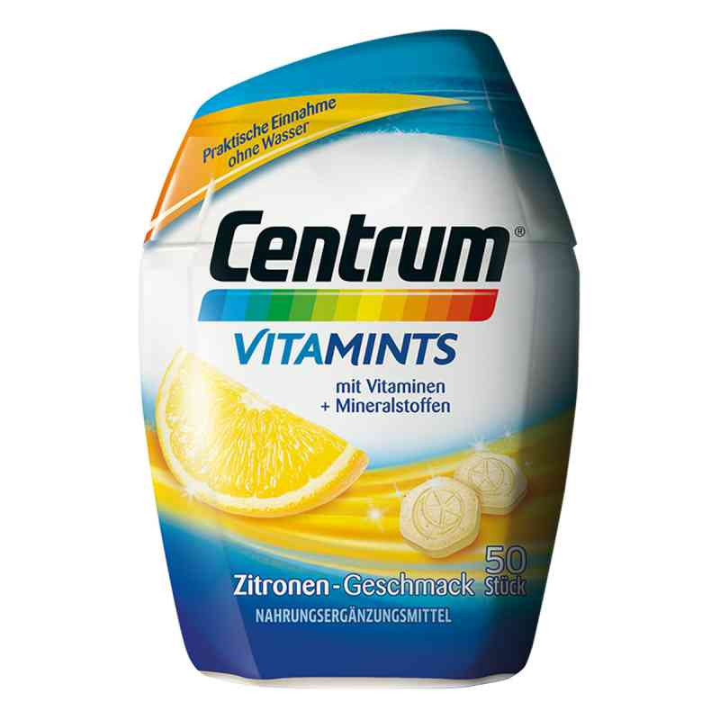Centrum Vitamints Zitronen-geschmack Kautabletten (50 stk) – PZN 12442849