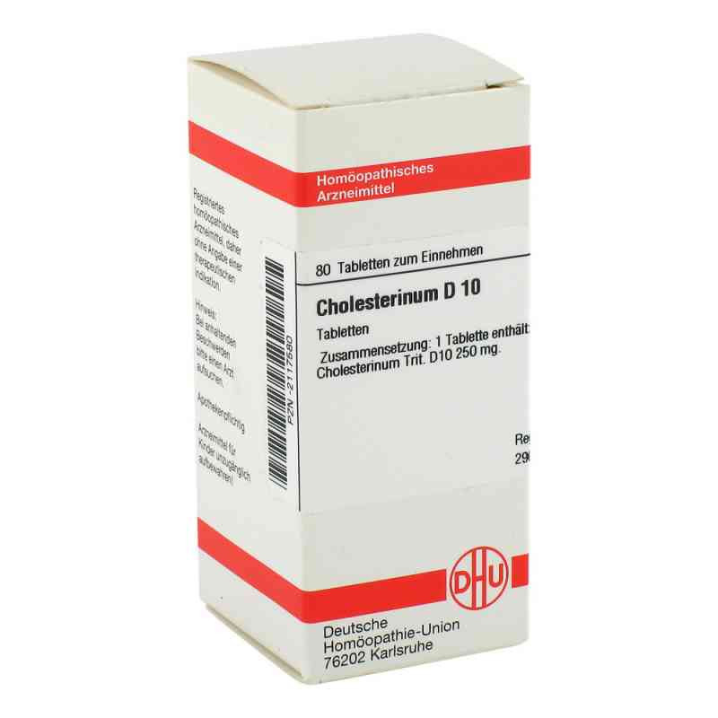 Cholesterinum D 10 Tabletten (80 stk) – PZN 2117580