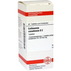 Collinsonia Canadensis D 2 Tabletten (80 stk) – PZN 2628843