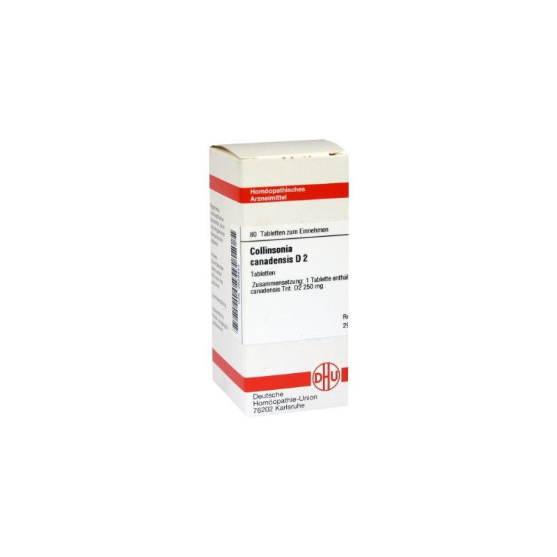 Collinsonia Canadensis D 2 Tabletten (80 stk) – PZN 2628843
