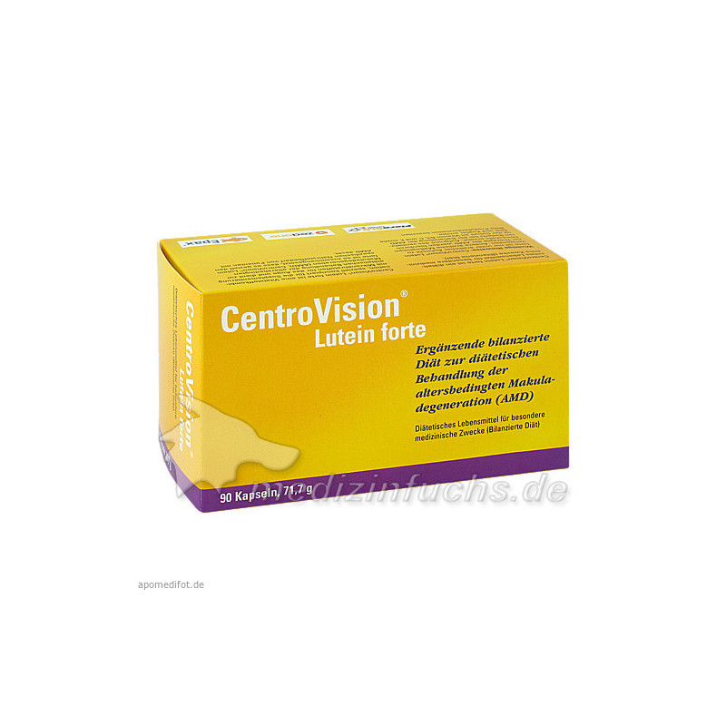 CentroVision Lutein forte Omega3, 90 ST – PZN 6722875