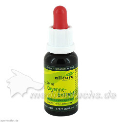 Cayenne Extrakt sehr scharf, 20 ML – PZN 321537