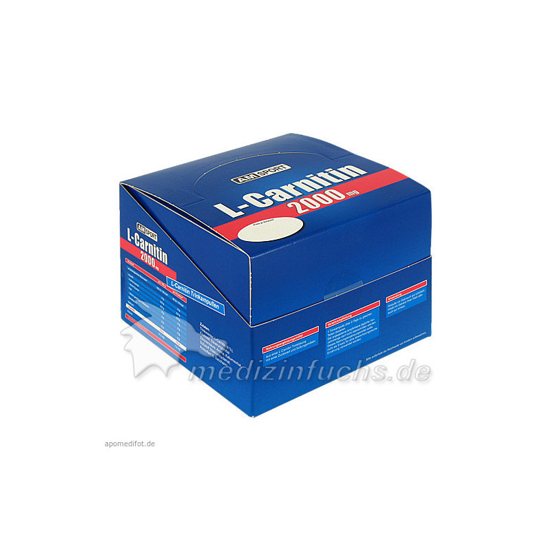 AMSPORT L-Carnitin 2000mg, 20X25 ML – PZN 1998064