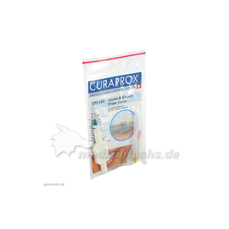 CURAPROX CPS 403 Home+Travel Prime Set 1Halt+3Buer, 1 ST – PZN 328752